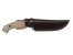 Herbertz Top-Collection G�rtelmesser Stahl AISI 420 G10 Griffschalen Lederscheide