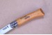 Opinel Messer N07 Carbone in Carbonstahl mit Virobloc