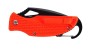 Herbertz Einhandmesser Stahl AISI 420 beschichtet Liner Lock orangefarbene Kunststoffschalen Feuerstarter
