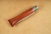 Opinel Taschenmesser rostfrei mit Virobloc Padouk-Holz in der Gre No. 6