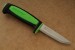 MORAKNIV Basic 546 frog green and black Mora Arbeitsmesser aus rostfreiem Sandvik-Stahl