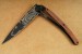 Deejo Taschenmesser 37g BLACK TATTOO Wolf
