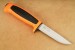 Morakniv Basic 546 orange and black Mora Arbeitsmesser aus rostfreiem Sandvik-Stahl