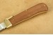 Otter Taschenmesser 05 Sapeli Klappb�gel-Messer mit rostfreier Klinge und Messing Platinen