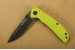 Herbertz Top Collection Einhandmesser mit neonfarbene G-10 Griffschalen