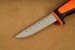 MORAKNIV Basic 511 cm-Edition black and orange Arbeitsmesser aus Carbonstahl