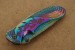 HERBERTZ Einhandmesser Rainbow-Finish