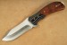 Herbertz G�rtelmesser AISI-420 Stahl Micarta Wurzelholz Lederscheide mit G�rtelschlaufe