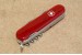 Wenger Basic in transparent rot mit 12 Funktionen (Wenger Schweizer Messer)