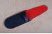 Leder-Etui mit Lasche Patte rot gef�ttert 4.0736