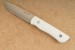 Real Steel Bushcraft III Convex White G10