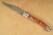 Herbertz Taschenmesser Laguiole-Design aus Damaststahl 71 Lagen mit Quittenholzgriff