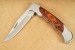 Herbertz Taschenmesser Stahl AISI 420 Back Lock Edelstahlbacken Pakkaholz-Griffschalen