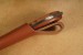 Herbertz G�rtelmesser AISI-420 Stahl Micarta Wurzelholz Lederscheide mit G�rtelschlaufe