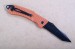 EKA Klappmesser Swede 9 orange mit Clip inklusive Tool zum sch�rfen und Feuer starten