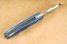 Herbertz Cuttermesser mit handels�bliche Cutterklinge und blauen Aluminiumgriffschalen