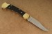 Buck 110 FOLDING HUNTER FINGER GROOVED