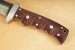 Herbertz G�rtelmesser 81 Lagen Damast Gerbeiche-Griff