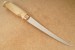 klassisches finnisches Marttiini Filiermesser mit Holzgriff 18,9 cm Klinge