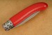 Verdier L&#39;ALPAGE Kindermesser 7,1 cm Edelstahl Buchenholz rot