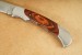 Herbertz Taschenmesser Stahl AISI 420 Back Lock Edelstahlbacken Pakkaholz-Griffschalen