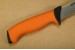EKA Butcher Pro Skinnermesser, 12C27-Stahl, orangem Polymere SantopreneTM Griff
