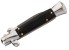 Herbertz Springmesser schwarzes Pakkaholz