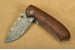 Herbertz Damast-Taschenmesser 71 Lagen Schlangenholz-Schalen Liner-Lock