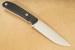 Manly Blaze D2 Black Feststehendes Messer