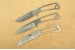 CRKT Black Fork Jagdmesserset bestehend aus drei Messern mit Nylontasche Hunting Knife Set