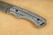 Herbertz-Grtelmesser AISI 420 Stahl Stonewashed Finish G10-Griffschalen