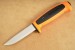 Morakniv Basic 546 orange and black Mora Arbeitsmesser aus rostfreiem Sandvik-Stahl