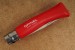 Opinel Taschenmesser Kindermesser mit abgerundeter Klingenspitze in rot