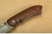 Herbertz Damast-Taschenmesser 71 Lagen Schlangenholz-Schalen Liner-Lock