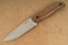 Manly Crafter D2 Walnut Feststehendes Messer