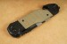 Herbertz Top-Collection Rettungsmesser Stahl 440 Camo Schlagdorn Gurtschneider G-10 Griffschale