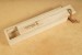 Opinel Taschenmesser No. 8 rostfrei spiegelpoliert Griff mit blauem Kalbsleder�berzug