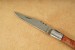 Herbertz Taschenmesser Laguiole-Design aus Damaststahl 71 Lagen mit Quittenholzgriff