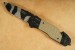 Herbertz Top-Collection Rettungsmesser Stahl 440 Camo Schlagdorn Gurtschneider G-10 Griffschale