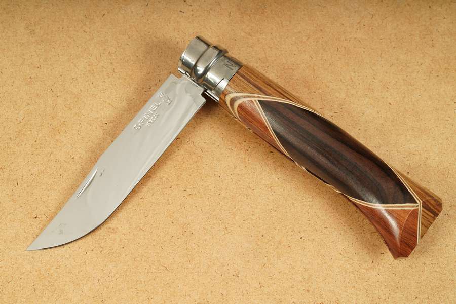 Opinel No. 8 Bruno Chaperon Edition Folding Knife - Stainless