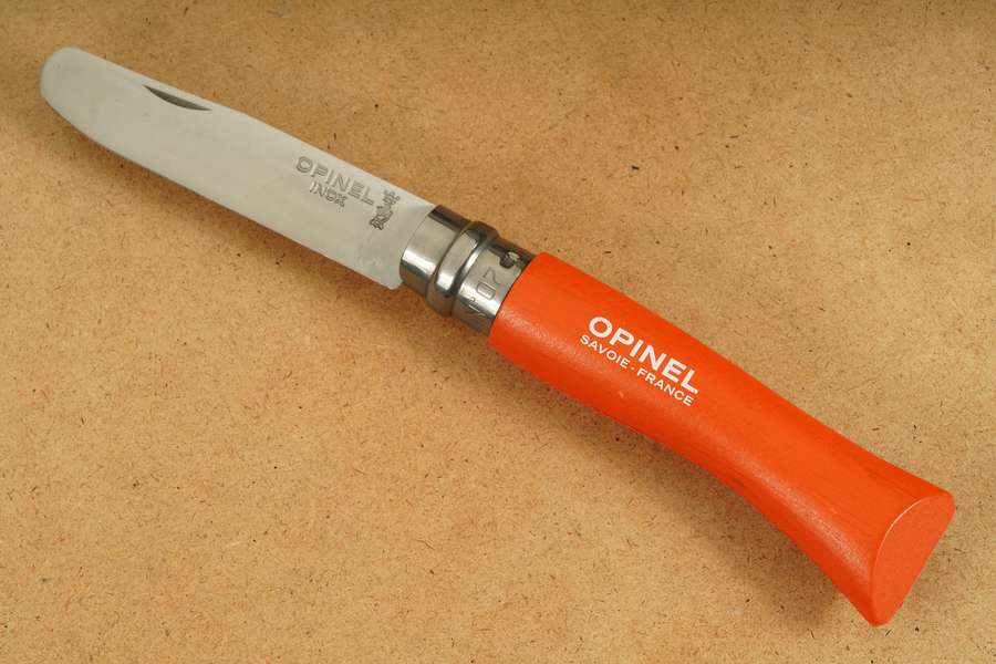 OPINEL Kindermesser Messer Orange  SCHNITZMESSER Jugendmesser Taschenmesser 