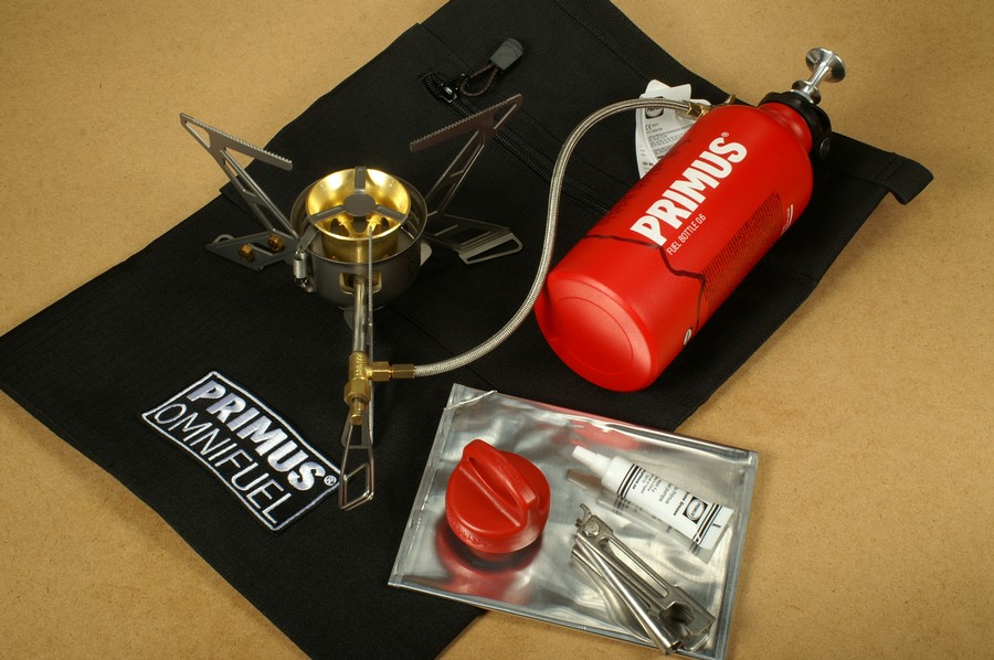 Primus Kocher OmniFuel II mit Brennstoffflasche 